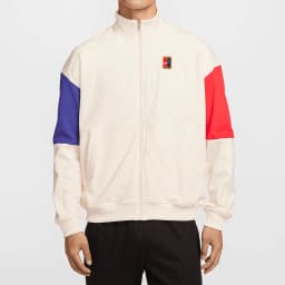 Nike Genuine Product Court Heritage Men's Light Fleece Tennis Jacket FZ6926-110