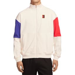 Nike Genuine Product Court Heritage Men's Light Fleece Tennis Jacket FZ6926-110