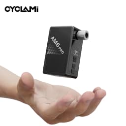130 PSI Bicycle Automatic Electric Air Pump Outdoor Portable Tire Inflator Bike Tire Pressure Display FV AV CYCLAMI AM6 Pro