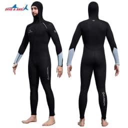 Wetsuit Women Men 3mm Neoprene Dive Wet Suit for Cold Water Full Body Thermal Swimsuit for Adults Snorkel Scuba Diving Suits