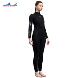 Wetsuit Women Men 3mm Neoprene Dive Wet Suit for Cold Water Full Body Thermal Swimsuit for Adults Snorkel Scuba Diving Suits