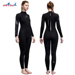 Wetsuit Women Men 3mm Neoprene Dive Wet Suit for Cold Water Full Body Thermal Swimsuit for Adults Snorkel Scuba Diving Suits