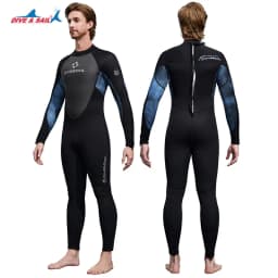 Wetsuit Women Men 3mm Neoprene Dive Wet Suit for Cold Water Full Body Thermal Swimsuit for Adults Snorkel Scuba Diving Suits