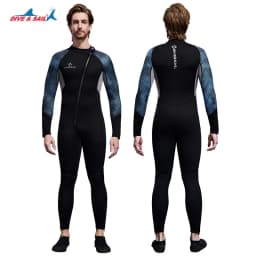Wetsuit Women Men 3mm Neoprene Dive Wet Suit for Cold Water Full Body Thermal Swimsuit for Adults Snorkel Scuba Diving Suits