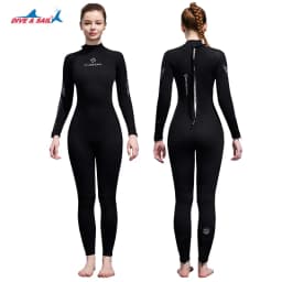 Wetsuit Women Men 3mm Neoprene Dive Wet Suit for Cold Water Full Body Thermal Swimsuit for Adults Snorkel Scuba Diving Suits