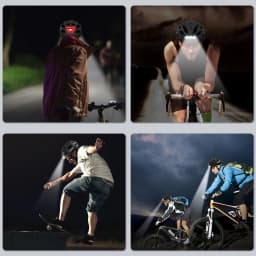 Bike Helmet Adult Bike Helmets for Men/Women: USB Rechargeable LED Front and Rear Lights for Cycling Urban Commuter Skateboard
