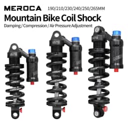 MEROCA RCT2 Mountain Bike Bicycle MTB Downhill DH Rear Shock 190mm 210mm 230mm 550 Lbs New Model Type