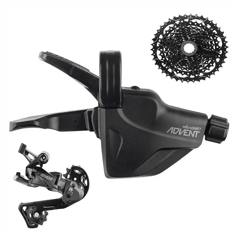 MicroSHIFT ADVENT 9-Speed Rear Derailleur MTB Bicycle Shifter Flywheel Cassette Mountain Bike Gear Derailleur Parts