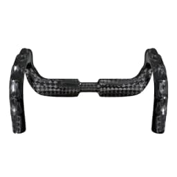 BALUGOE Carbon Cycling Track Handle Aerodynamics Bicycle Handlebar Fixed Toot Bike Handlebar 12K Shiny 31.8mm Sports UCI