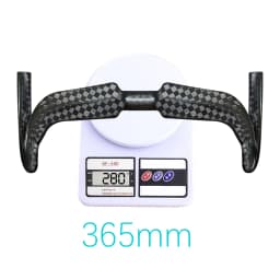 BALUGOE Carbon Cycling Track Handle Aerodynamics Bicycle Handlebar Fixed Toot Bike Handlebar 12K Shiny 31.8mm Sports UCI