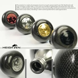HEIGHTEN Carbon Fiber Reel Knob - 36mm Diameter, Ultra Lightweight Lure Fishing Modification Accessories