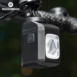 ROCKBROS 1600LM Bike Light Remote Control Digital DisplayCycling Lantern Headlamp PX6 All-weather Smart Bicycle Lights