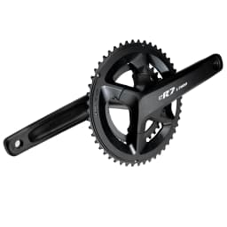 L-TWOO eR7 road bike crankset, one-piece molding technology, 24mm axle, 165/170 cranks, 50-34 chainrings, compatible with 11/12s