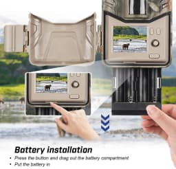 WIFI900 4k Wifi Hunting Cameras 940nm APP Surveillance Wireless Bluetooth Control Night Vision Wildlife Photo Traps Camera