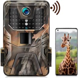 WIFI900 4k Wifi Hunting Cameras 940nm APP Surveillance Wireless Bluetooth Control Night Vision Wildlife Photo Traps Camera