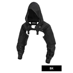 DMgear Tactical Hooded Coat Combat Uniform Long Sleeve Jacket Camouflage Black Breathable Comfortable Hunting Camping Outdoor