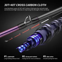 Deep water light weight 1.65m MH XH Johncoo fishing rod with titanium tip Cuttlefish Fishing rod Boat rod