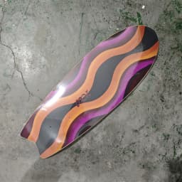 YOW Land Surf Skateboard Decks Only 31~32.5 Inch Full Canadian Maple Material Good Quality