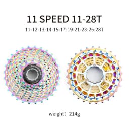11 12 Speed SLR CNC Road Bike Cassette 11-28/32/34/36T Ultralight Gravel Freewheel Colorful Flywheel K7 Sprocket For Shimano HG