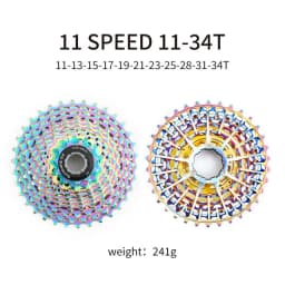 11 12 Speed SLR CNC Road Bike Cassette 11-28/32/34/36T Ultralight Gravel Freewheel Colorful Flywheel K7 Sprocket For Shimano HG
