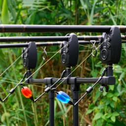Hirisi Wireless Carp Fishing Alarm Set 1+4 with Anti-Theft & Bite Indicator S4 Alarm Set Fishing Tackle for Carp Anglers