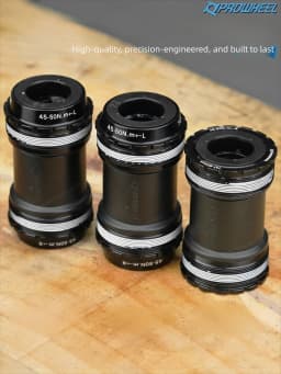 PROWHEEL T47 68/73/85.5mm MTB/Road Bike Bottom Bracket Bike Crank 24mm External/Internal Bearing 7075 Al CNC for Shimano/SRAM