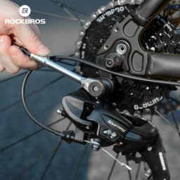 ROCKBROS Bicycle Repair Tools Kit Lightweight Portable Rachet Wrench Screwdrivers Bicycle Tire Levers Bike Maintenance Tools Set
