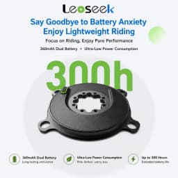 Leoseek Ultralight Power Meter Spider Bicycle Crank Cadence Powermeter 110BCD P67 For Shimano SRAM Cranksets For Road MTB Bikes
