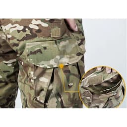 Multicam Tactical Pants +Pads Men Combat Trousers Work Camo Hunting Clothes Multi-pocket Breathable Wear-resisting Cargo Pants