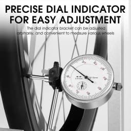 WEST BIKING Bicycle Wheel Truing Stand With Dial Indicator Gauge Tire Adjustment Rims Wheel Set MTB Road BMX Bike Repair Tools