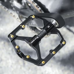 WEST BIKING Bicycle Pedal Three Bearing MTB Road Bicycle Pedal Aluminum Alloy Anti Slip Universal Bicycle Accessories