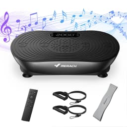 MERACH Vibration Plate for Weight Loss & Shaping 99 Speed Levels, Enhanced Vibration, Bluetooth Speaker, LED Touchscreen