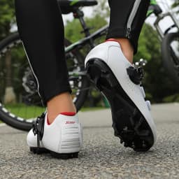 Men's Mountain Bike Shoes Riding Speed Sneakers Flats Road Riding Boots Clips Pedals Spd Mountain Bike Sneakers Women's Racing
