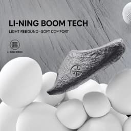Li-Ning Men's WADE LUNAR ROCK SLIDE Slippers Breathable Soft Cushioning LiNing Basketball Lightweight Sandals ABTW003