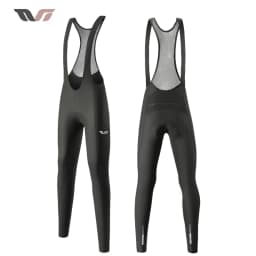 ROCKBROS Women Bicycle Bib Pants Winter Autumn Fleece Warm Bike Long Pants Sportswear Female MTB Road Cycling Tights Trousers