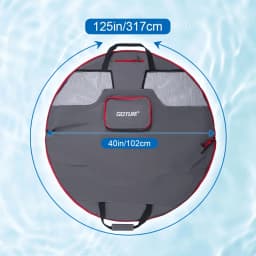 Goture Outdoor Wading Gear Organizer Bag | Breathable Mesh Design, Foldable and Portable Wader Boot Oxford Cloth Storage Bag