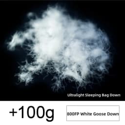 Ice Flame Extra Down Filling 100g Sleeping Bag Duck Down Accessories