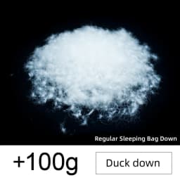 Ice Flame Extra Down Filling 100g Sleeping Bag Duck Down Accessories