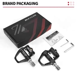 BUCKLOS Bicycle Self-locking Pedal for Spd Sl System Road Bike Pedal High Strength Road Bicycle Clipless Pedals for SHIMANO