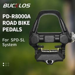 BUCKLOS Bicycle Self-locking Pedal for Spd Sl System Road Bike Pedal High Strength Road Bicycle Clipless Pedals for SHIMANO