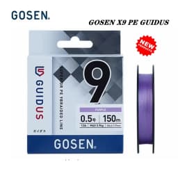 2026 Original GOSEN GUIDUS X9 PE Fishing Line 150m/200m/300m #0.5-#3.0 13LB/15LB/19LB/24LB/33LB/46LB/64LB Japan Fishing Line