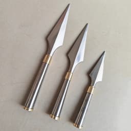 Martial Arts Equipment Red Tassel Spearhead Stainless Steel Training Spear Stage Copper Hoop Blunt-Edge Unsharpened Cutlery