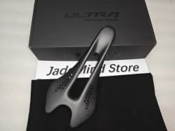 Ullicyc Ultralight Carbon Saddle, 3K Weave, Oval 7*9mm Rail, 242*122mm, Raw Finish Road Bike Seat, Sillin De Carbono
