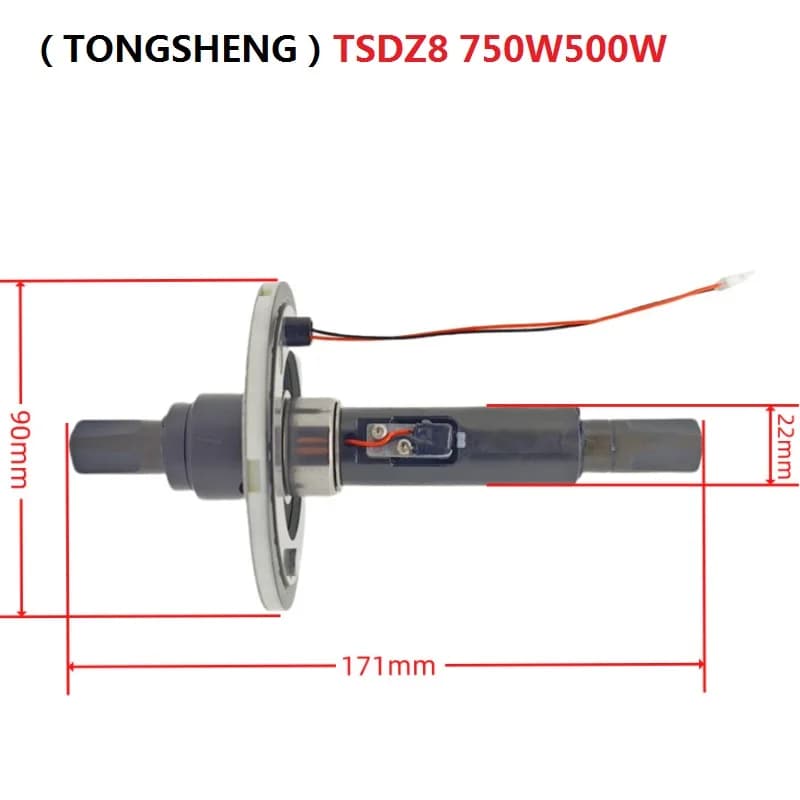 Tongsheng TSDZ8 Mid-drive Motor 750W/500W Universal Torque Bottom Bracket Sensor Repair Parts