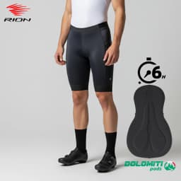 RION Cycling Shorts Men Bike Tights Bicycle Clothes Pro Mountain Bike MTB Clothes Male High Density Dolomiti Pads 6H Team Outfit