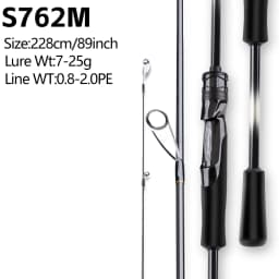 FISHINGFANS GREENBEE T1100 Carbon Blank 7KG Big Power LS Light Guide L ML M 6'6 7' 7'6 8' 8'6 5-18g 7-35g Bass Sea Fishing Rod