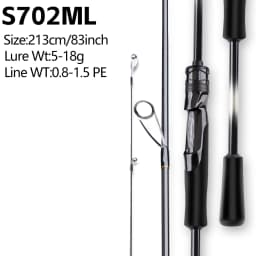 FISHINGFANS GREENBEE T1100 Carbon Blank 7KG Big Power LS Light Guide L ML M 6'6 7' 7'6 8' 8'6 5-18g 7-35g Bass Sea Fishing Rod