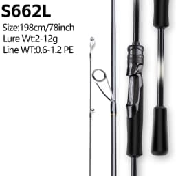 FISHINGFANS GREENBEE T1100 Carbon Blank 7KG Big Power LS Light Guide L ML M 6'6 7' 7'6 8' 8'6 5-18g 7-35g Bass Sea Fishing Rod