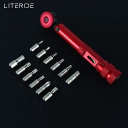 LITERIDE Bike Allen Key Spanner Torque Ratchet Wrench Portable Road Cycling Screwdriver Tyre Tool Set Bicycle Hand Repair Tools
