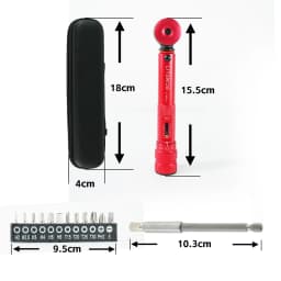 LITERIDE Bike Allen Key Spanner Torque Ratchet Wrench Portable Road Cycling Screwdriver Tyre Tool Set Bicycle Hand Repair Tools